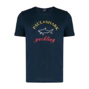 T-Shirts Paul & Shark , Blue , Heren