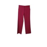 Pre-owned Wool bottoms Stella McCartney Pre-owned , Pink , Dames