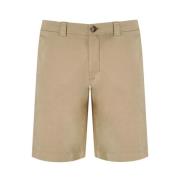 Klassieke Chino Beige Bermuda Shorts Woolrich , Beige , Heren