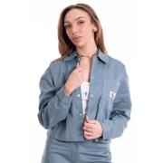 Relaxed Fit Overhemd Calvin Klein Jeans , Blue , Dames
