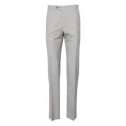 Wollen broek met zakken Canali , Gray , Heren