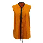 Pre-owned Cotton tops Marni Pre-owned , Orange , Dames