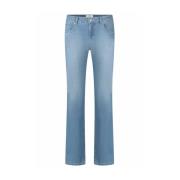 Stijlvolle Straight Jeans voor Vrouwen Angels , Blue , Dames