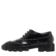 Pre-owned Leather flats Balenciaga Vintage , Black , Dames