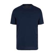 Verticaal Logo T-shirt Armani Exchange , Blue , Heren