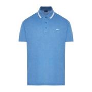 Katoenen Piqué Polo Shirt Paul & Shark , Blue , Heren