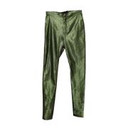 Pre-owned Polyester bottoms Isabel Marant Pre-owned , Green , Dames