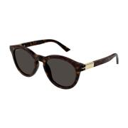 Web Gg1501S 002 Zonnebril Gucci , Brown , Unisex