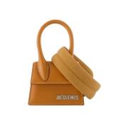 Leather handbags Jacquemus , Brown , Dames