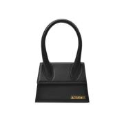 Leather handbags Jacquemus , Black , Dames