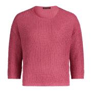 Casual Ribgebreide Top Betty Barclay , Pink , Dames