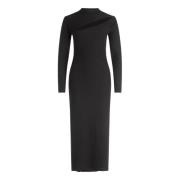 Elegante Cocktailjurk met Cut-Outs vera mont , Black , Dames