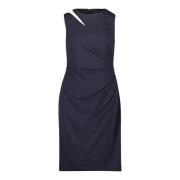 Mesh Inzet Cocktailjurk met Cut-Outs vera mont , Blue , Dames