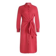 Knoopsluiting Overhemdjurk vera mont , Red , Dames