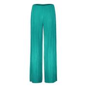 Moderne Fit Broek Rechte Snit vera mont , Green , Dames