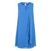 Gelaagde Chiffon Jurk Betty & Co , Blue , Dames