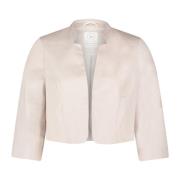 Klassieke Bolero Jas Betty & Co , Beige , Dames