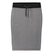 Jersey Rok met Strikceintuur Betty & Co , Gray , Dames