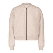 Sweatjack met moderne stijl Betty & Co , Beige , Dames