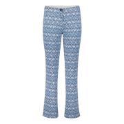 Slim Fit Stretch Broek Betty Barclay , Blue , Dames