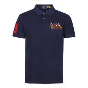 Klassieke Polo Shirt Ralph Lauren , Blue , Heren