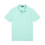 Korte Mouw Gebreide Groene Top Ralph Lauren , Green , Heren