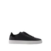 Zwarte Leren Sneakers - Clean 90 Axel Arigato , Black , Heren