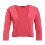 Elegante Gebreide Bolero met Stijlvolle Details vera mont , Pink , Dam...