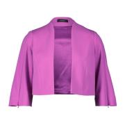 Elegante Crepe Blazer Jas vera mont , Pink , Dames