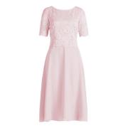 Kanten Cocktailjurk Glamour Chic vera mont , Pink , Dames