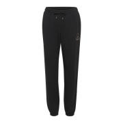 Zachte katoenen sweatpants in Tap Shoe Lounge Nine , Black , Dames