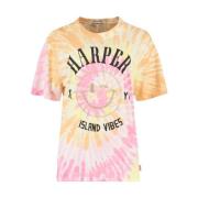Swirl T-shirt Hs24D315 Harper & Yve , Multicolor , Dames