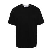 Zwarte T-shirts Polos Ss24 Stone Island , Black , Heren