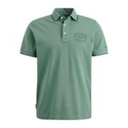 Moderne Stretch Piqué Polo Shirt PME Legend , Green , Heren