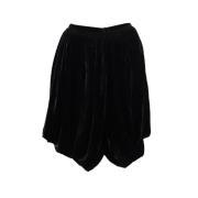 Pre-owned Polyester bottoms Alaïa Pre-owned , Black , Dames