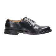 Veterschoenen van leer Mille885 , Black , Heren