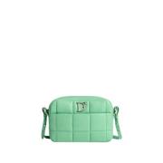 Gewatteerde Schoudertas met Logovak Dsquared2 , Green , Dames