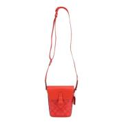 Pre-owned Leather handbags Coach Pre-owned , Red , Dames