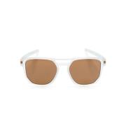 Vierkant Frame Bruine Zonnebril Oakley , White , Unisex