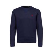 Klassieke Crewneck Sweater Ralph Lauren , Blue , Heren