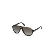Zwarte zonnebril model Ft0334 Tom Ford , Black , Unisex