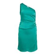 Groene Een Schouder Jurk Vila , Green , Dames