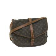 Pre-owned Canvas louis-vuitton-bags Louis Vuitton Vintage , Brown , Da...