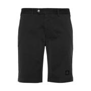 Beige Bermuda Shorts van katoen en elastaan RefrigiWear , Black , Here...