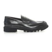 Leren Mocassins met Antislipzool Marechiaro 1962 , Black , Heren