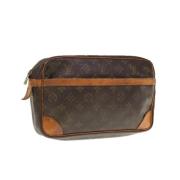 Pre-owned Canvas louis-vuitton-bags Louis Vuitton Vintage , Brown , Da...