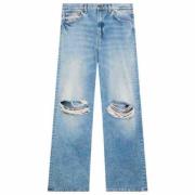 Wide Jeans Dondup , Blue , Dames