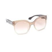 Pre-owned Plastic sunglasses Prada Vintage , Beige , Dames