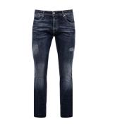Denim Jeans Model Pf002F1094400 Daniele Alessandrini , Blue , Heren