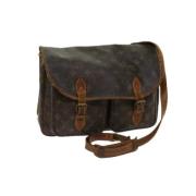 Pre-owned Canvas louis-vuitton-bags Louis Vuitton Vintage , Brown , Da...